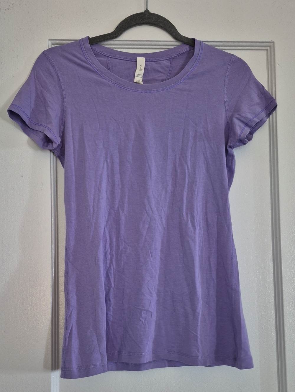 Lululemon Love Tee Short Sleeve Shirt In Purple
